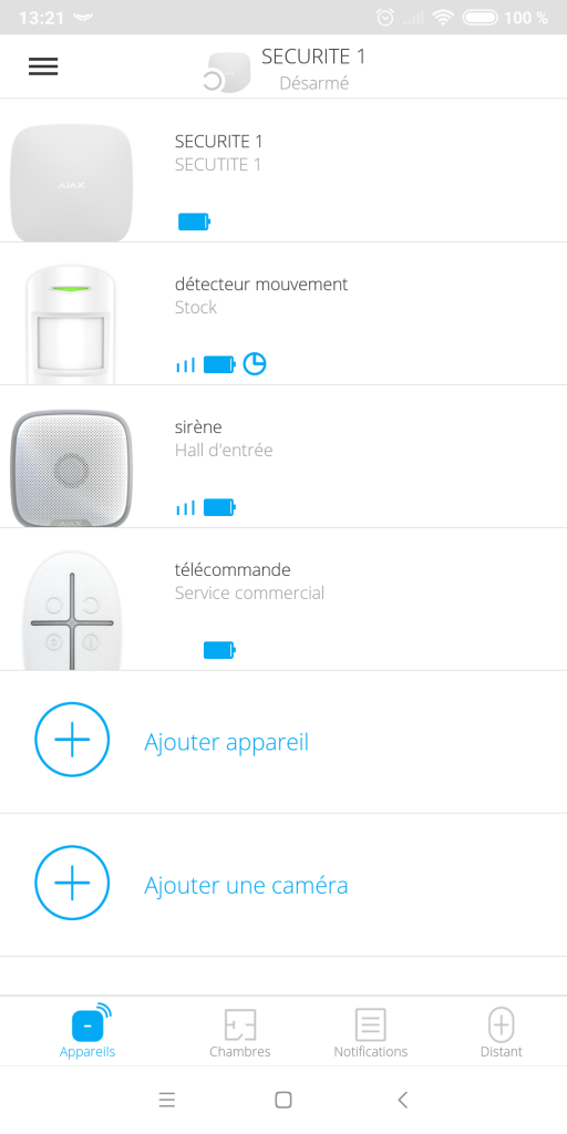 alarme sur smartphone android iphone
