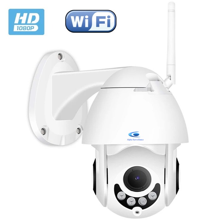 Caméra de surveillance extérieure sans fil, caméra IP, suivi AI
