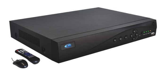 DVR 16-Caméras H.264 enregistreur vidéo TCP IP télécommande sans